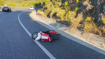 Marmaris yolunda motosiklet kazası bir can aldı
