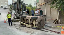 Samsun’da forklift kazası iki kişiyi hastanelik etti