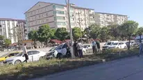 Bitlis trafiğinde zincirleme kaza paniği