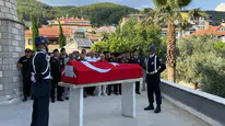Muğla gazisi Celalettin Emre son yolculuğuna uğurlandı