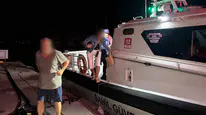 Marmaris açıklarında tekne yolcusu için acil tahliye operasyonu