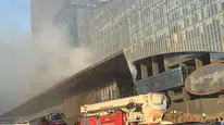 Çankaya’da iş merkezinde korkutan yangın
