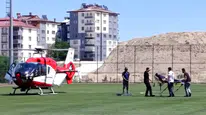 Darende'den Malatya'ya kritik hasta sevki