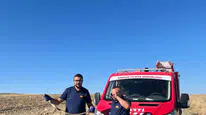Sorgun Kaymakamlığı bahçesinde davetsiz misafir paniği