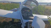 Çatalca’da eğitim uçağı kaza yaptı