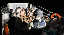 Gökova Körfezi'nde yelkenli tekneye kaçak göç operasyonu