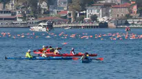 Boğaz'da 38. Kıtalararası Yüzme Yarışı 64 ülkeden 2 bin 500 sporcu kulaç attı