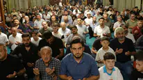 Erzurum'da Mevlid Kandili'nde Ulu Cami'ye akın