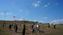 2 bin yıllık tarihin üzerinde uçurtma şenliği