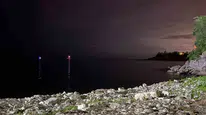 Hopa kıyılarında şüpheli araç hareketliliği trafiği durdurdu