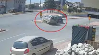 Karaman'da ters yöne giren sürücü ortalığı karıştırdı