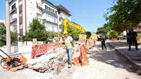 Soma'nın iki mahallesinde 20 milyonluk yağmursuyu seferberliği