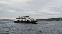 Ege'de fırtına ulaşımı vurdu: Gökçeada hattında seferler iptal