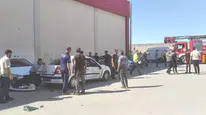 Kayseri'de dehşet anları: Kontrolden çıkan otomobil park halindeki araçları biçti