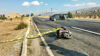 Doğanşehir'de motosiklet kazası: Genç sürücü hayata tutunamadı