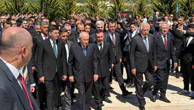 Bahçeli Ülkücü Şehitler Anıtı’nda Makam bir emanettir