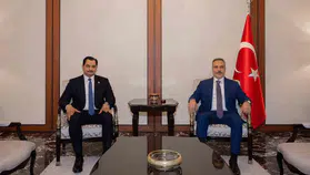 Dışişleri Bakanı Fidan Ankara'da Saddam Hafter'i ağırladı