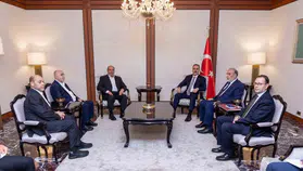 Dışişleri Bakanı Fidan Ankara'da Hamas lideri Hayye ile görüştü