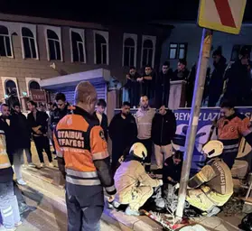 Beykoz'da gece yarısı dehşeti: Motosikletli genç direğe çarparak can verdi