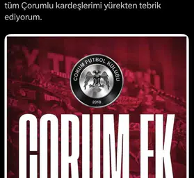 Çorum FK Süper Lig sevincini Cumhurbaşkanı Erdoğan ile paylaştı