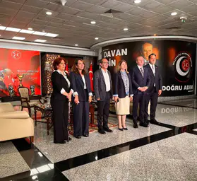 MHP ve DEM Parti arasında dikkat çeken bayram buluşması