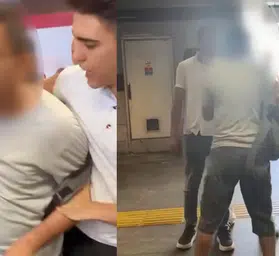 Metrobüste taciz anı: Gizli çekime vatandaşlar geçit vermedi