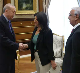 Külliye'de kritik zirve: Erdoğan ve DEM Parti heyeti arasında görüşme