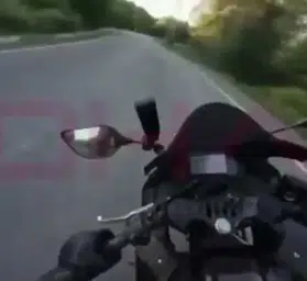 Feci kazada genç psikoloğun son anları kask kamerasında