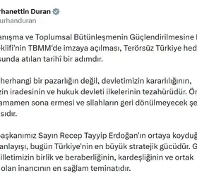 Terörsüz Türkiye için Meclis'te yeni adım atıldı