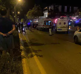 Denizli'de dehşet anları: Kafe önünde silahlı hesaplaşma kanlı bitti