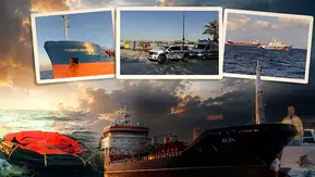 Marmara Denizi'nde batan kargo gemisinin enkazı tespit edildi