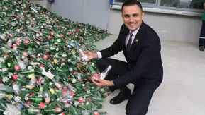 Samsun'da bir ilk: 100 bin ambalajı tek başına topladı, Türkiye'nin zirvesine yerleşti