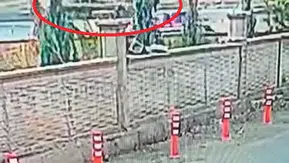 Bismil'de korku dolu anlar: Güvenlik kamerası o dehşet saniyelerini kaydetti