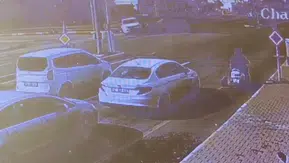 Adıyaman'da dehşet anları: Güvenlik kamerasına yansıyan kazada bebek yaralandı