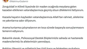 Zonguldak'taki maden faciasında acı haber: Bakan Göktaş'tan destek mesajı