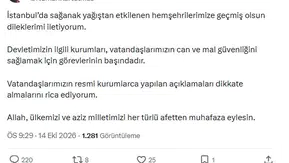 İstanbul'daki sağanak felaketine karşı TBMM'den ilk mesaj: Devlet teyakkuzda