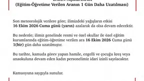 Yalova'da sağanak alarmı: Okullara bir gün daha tatil kararı geldi