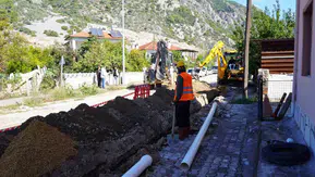 Gökova'da 40 yıllık kronik soruna neşter: Altyapı yenileniyor