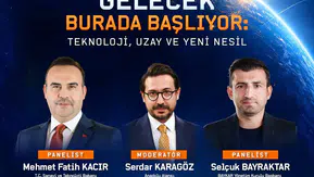 Uzay tutkunları için büyük buluşma: Bakan Kacır ve Selçuk Bayraktar aynı sahnede