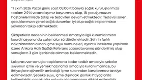 Tokat'ta binlerce kişi aynı şikayetle hastanelik oldu: Şebeke suyu için kritik uyarı