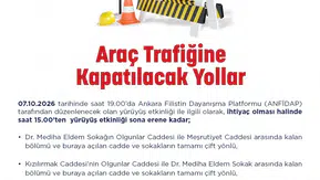Başkent trafiğinde kritik gün: Ankara'da yarın hangi güzergahlar kapalı olacak?