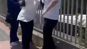 Bursa sokaklarında kadına şiddeti bir yabancı sonlandırdı