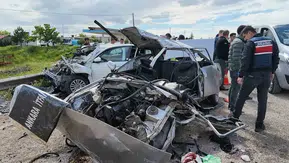 Kırıkkale'deki kazada yaşamını yitiren aile Çorum'da defnedildi