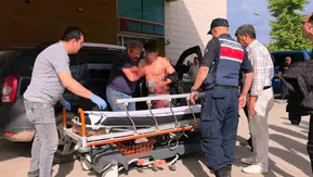 İnegöl'de amca çocuklarının bıçaklı kavgası hastanede bitti