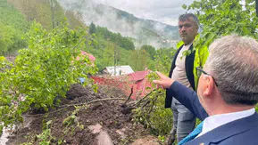 Ordu Korgan’da sel suları evi yuttu
