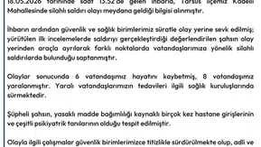 Mersin Tarsus'ta dehşet saçan saldırgan 6 kişiyi katletti