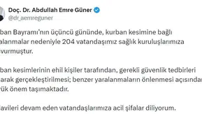 Kurban kesimi İstanbul hastanelerinde yine yoğunluk yarattı