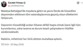 Malatya Battalgazi merkezli sarsıntı bölgeyi ayağa kaldırdı