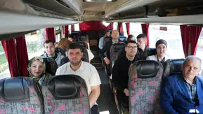 Gaziosmanpaşa’da özel gençler askerlik hayalini gerçekleştirdi