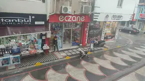 Keşan'da aniden bastıran sağanak hayatı felç etti
